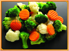 california tri-color mix of vegetables