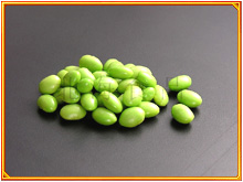 green soy bean kernels