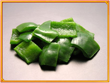green pepper slices